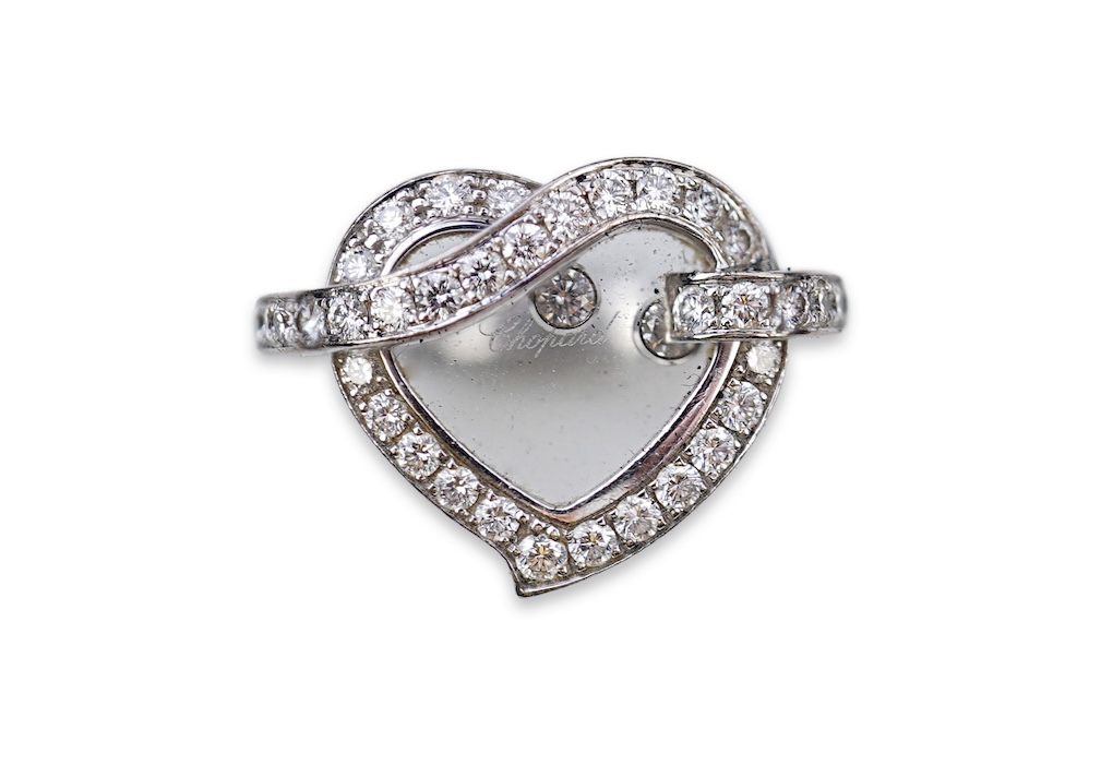 Chopard, a diamond ring, 'Happy Diamonds'